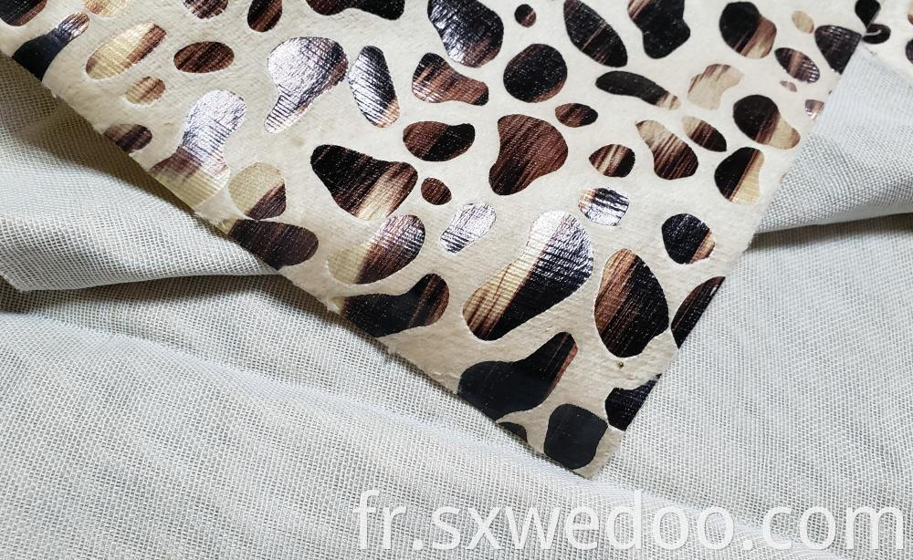 Foil Velvet Sofa Fabric Back
